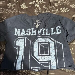 Nashville Graphic Kids Shirt - Black